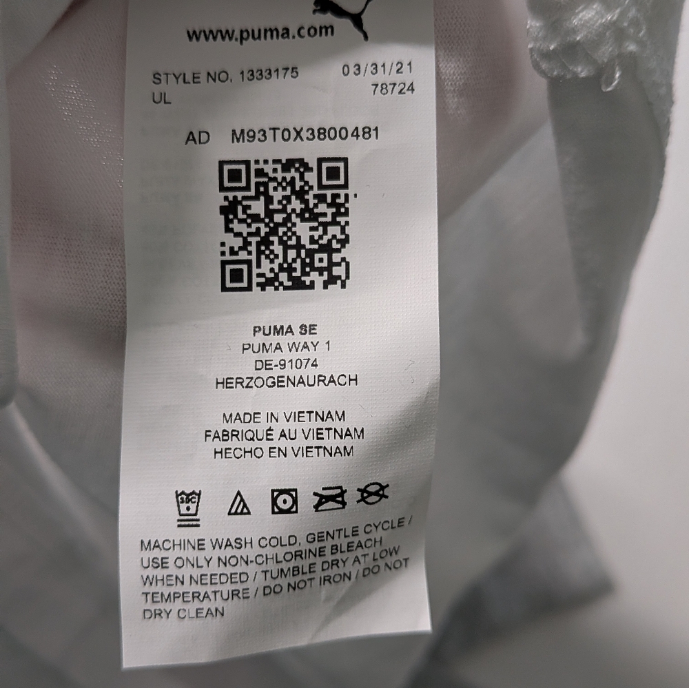 Puma Girl's Raglan Medium - Picture 4 of 4